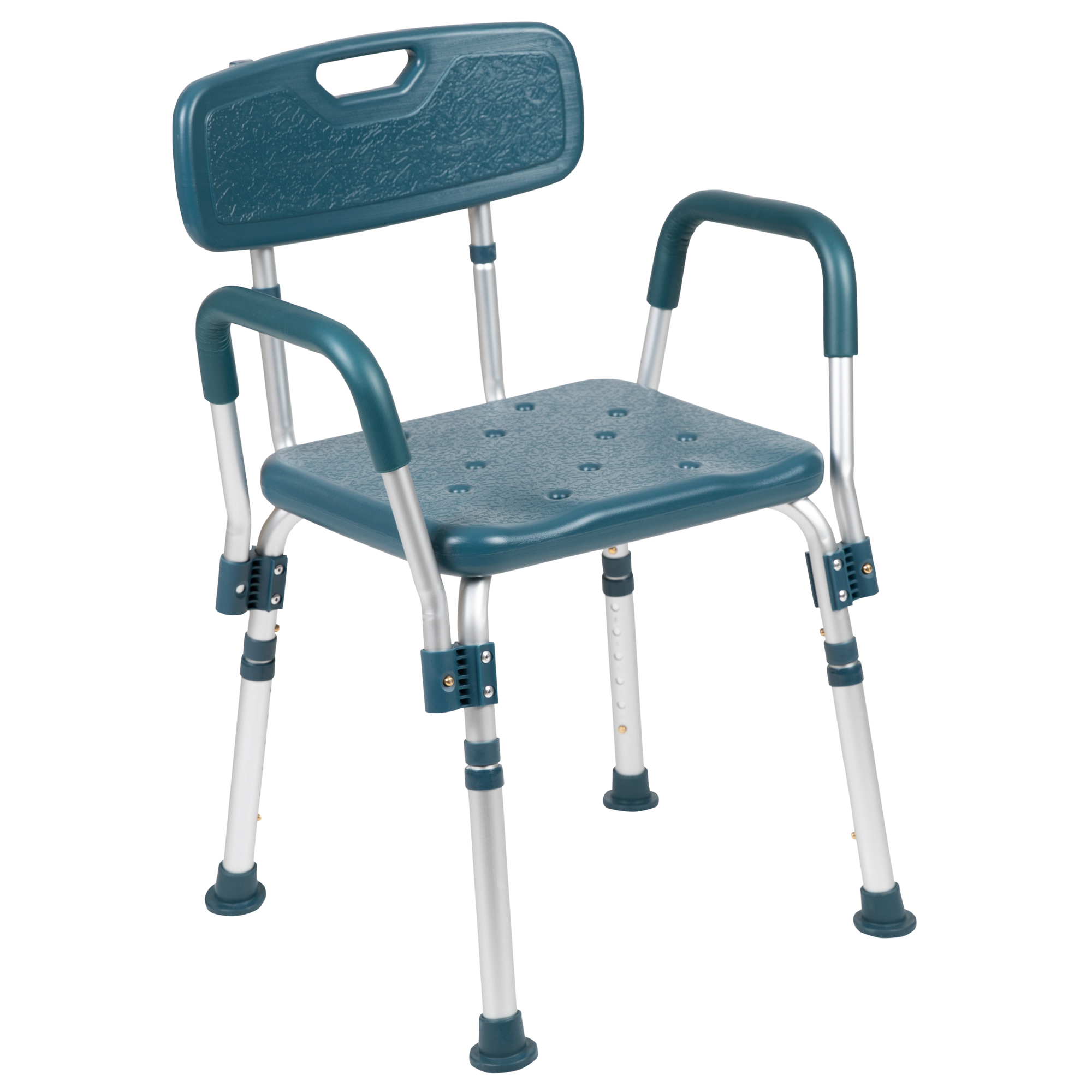 Flash Furniture, Quick Release Back Arm Navy Shower Chair, Includes (qty.) 1 Model# DCHY3523LNV